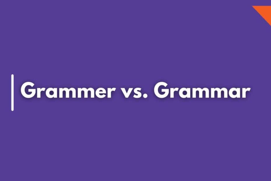 grammer-vs-grammar