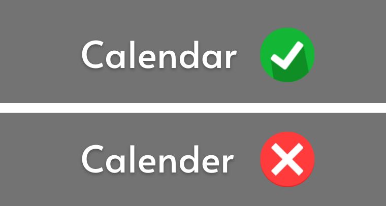 calender-or-calendar-which-spelling-is-correct