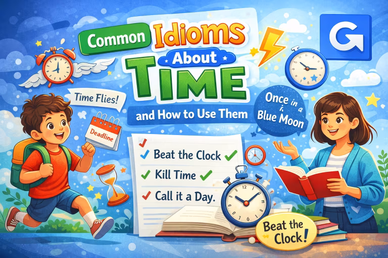Idioms About Time: Meanings, Examples & Daily Use