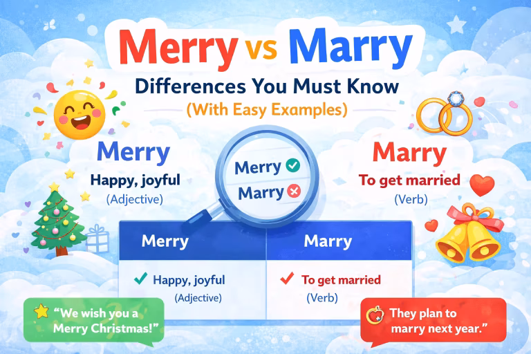 Merry vs Marry