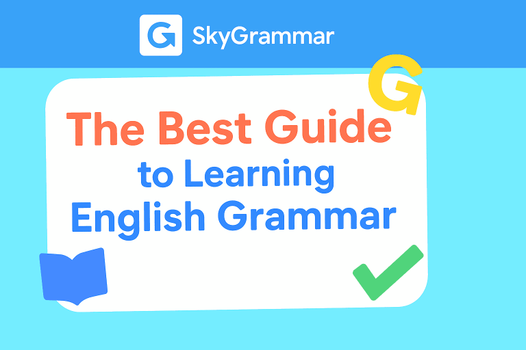 Affordable online English grammar learning resources at SkyGrammar for improved language skills.